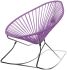 Acapulco Rocker (Orchid Weave on Chrome Frame)
