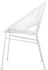 Concha Chair (White Weave on White Frame)