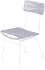 Concha Chair (Clear Weave on White Frame)