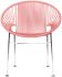 Concha Chair (Coral Weave on Chrome Frame)