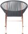 Concha Chair (Grey Weave on Copper Frame)