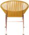 Concha Chair (Caramel Weave on Copper Frame)
