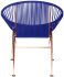 Concha Chair (Deep Blue weave on Copper Frame)