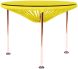 Zicatela Table (Yellow weave on Copper Frame)