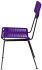 Hapi Chair (Purple Weave on Black Frame)