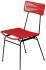 Hapi Chair (Red Weave on Black Frame)