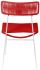 Hapi Chair (Red Weave on White Frame)