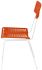 Hapi Chair (Orange Weave on White Frame)