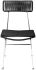Hapi Chair (Black Weave on Chrome Frame)