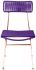 Hapi Chair (Purple Weave on Copper Frame)
