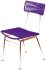 Hapi Chair (Purple Weave on Copper Frame)