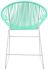Puerto Dining Chair (Mint Weave on White Frame)