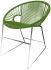 Puerto Dining Chair (Cactus Weave on Chrome Frame)