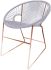 Puerto Dining Chair (Clear Weave on Cooper Frame)