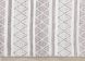 Aspen Striped Diamond Pattern  Rug (6 x 8 - Cream Grey)