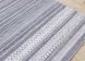Aspen Striped Pattern Woven Rug (6 x 8 - Cream Grey)