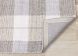 Aspen Muted Plaid Woven Rug (8 x 11 - Beige Cream Grey)