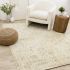 Eclipse Subtle Elegant Classic Rug (Cream - 5'3x 7'7)