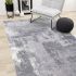 Emory Distressed Rug (Grey & White - 7'10x 10'6)