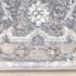 Emory Elegant Medallion Rug (Grey & Brown - 5'3x 7'7)