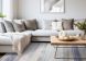Fresco Layered Distressed Rug (Blue & Grey - 5'3x 7'7)