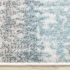 Fresco Layered Distressed Rug (Blue & Grey - 5'3x 7'7)