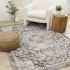 Hayden Elegant Classic Border Rug (Taupe & Grey - 5'3x 7'7)