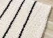 Maroq Straight Lines Shag Rug (8 x 11 - Black Cream)
