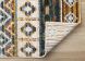 Nala Oxblood Intricate Southwestern Design Rug (Cream - 5'3x 7'7)