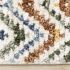 Nala Oxblood Intricate Southwestern Design Rug (Cream - 5'3x 7'7)
