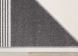Safi Geometric Triangles  Rug (8 x 11 - Black Cream Grey)
