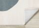 Safi Half Moon Pattern  Rug (8 x 11 - Cream Grey Teal)