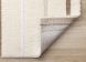 Sully Staggered Lines Rug (Cream & Brown - 6'7'' x 9'6'')