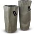 Paperbag Vase Vase (13 In - Concrete Grey)
