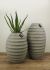 Stratus Vase Vase (18 In - Concrete Grey)