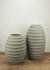 Stratus Vase Vase (18 In - Concrete Grey)