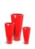 Lux Moderna Planter (36 In - Red)