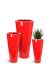 Lux Moderna Planter (28 In - Red)