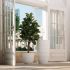 Tiger Planter (Matte White - Small - 14 In)