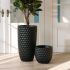 Tiger Planter (Matte Black - Large - 32 In)