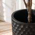Tiger Planter (Matte Black - Large - 32 In)