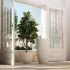 Tiger Planter (Matte Beige - Small - 14 In)