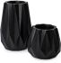 Tulip Planter (Granite Black - Small - 18 In)
