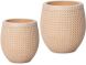 Wicker Planter (Aged Beige - Large - 22 In)