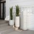 Roundbottom Planter (Matte Beige - Small - 18 In)