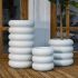 Donut Planter (Granite Beige - Large - 32 In)