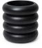 Donut Planter (Granite Black - Mid - 16 In)