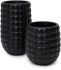 Cloud Planter (Matte Black - Large - 36 In)