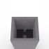 Clima Tapered Planter (Granite - 36 In)