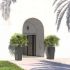 Clima Tapered Planter (Anthracite - 36 In)